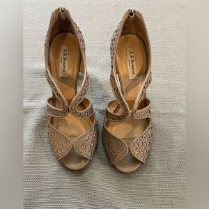LK Bennet Grey Clay shoes size 37